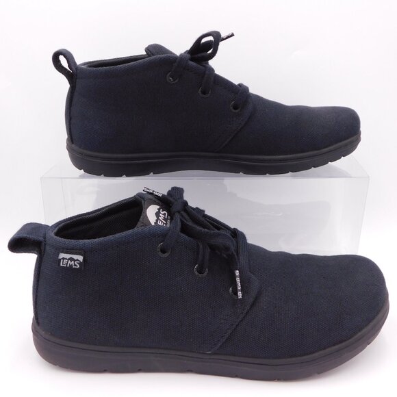 Lems Chukka Canvas Vegan Boots in Blackout | EUC | Size 9 Men / 10.5 Women - Picture 6 of 10